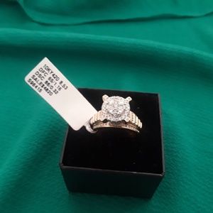 natural diamond ring 10k